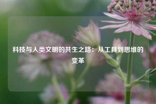 科技与人类文明的共生之路:从工具到思维的变革