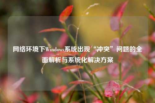 网络环境下Windows系统出现“冲突”问题的全面解析与系统化解决方案